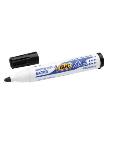 Rotulador bic velleda para pizarra negro punta redonda 1,3 mm