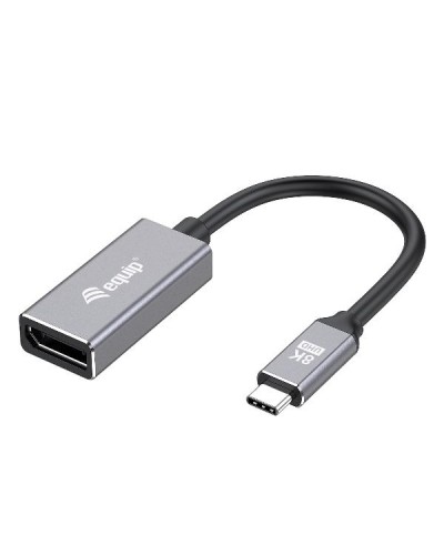 EQUIP - ADATTATORE da USB-C a DISPLAYPORT 1.4 8K/30Hz (Compatibile Thunderbolt 3/4)
