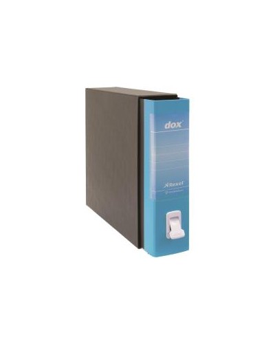 Registratore DOX 2 Protocollo a leva Azzurro