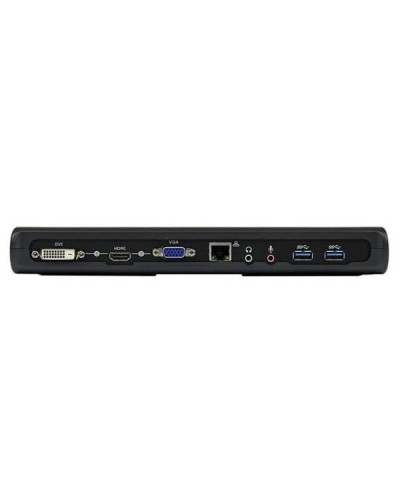 Docking station USB 3.0, tre porte USB 3.0,cuffie e microfono, RJ45