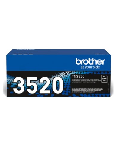 Brother TN-3520 Toner Nero 20.000 pagine