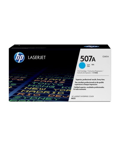 TONER CIANO HP 507A LASERJET