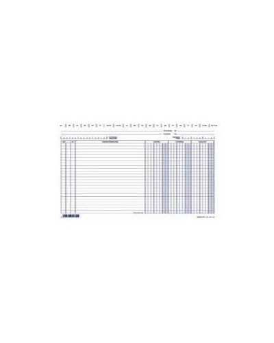 CF100 SCHEDE DARE/AVERE/SALDO BLU