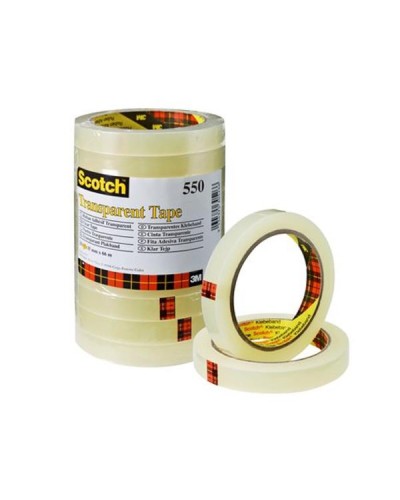 SCOTCH 550 TRASPARENTE  19MMX66M