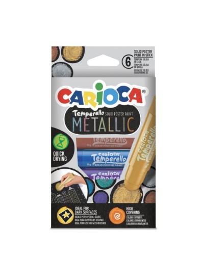 CONF6 TEMPERA  IN STICK -  METALLIC