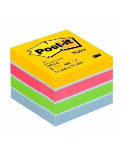 POST-IT DADO ULTRACOLOR 400FG.