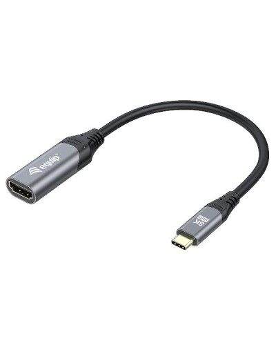 EQUIP - ADATTATORE da USB-C a HDMI 2.1 8K/60HZ (Compatibile Thunderbolt 3/4)