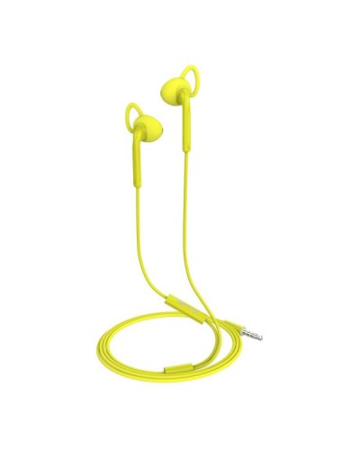 UP400ACT - Auricolare a filo stereo con jack 3,5mm a goccia, remote control e microfono integrato, comodi archetti, lunghezza c