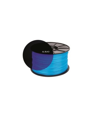 HP3DXROLB2BF Bobina 1Kg di filamento universale ABS 1.75mm Blu e Fosforescente al buio
