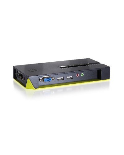 LEVELONE KVM-0421 - KVM SWITCH 4-PORTE USB VGA con supporto Audio