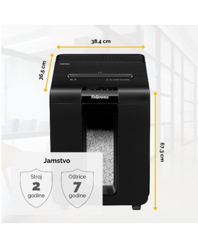 Distruggi documenti a frammento automatico AutoMax 100M da scrivania