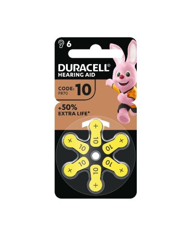 DURACELL EASYTAB 10 ACUSTICA GIALLA
