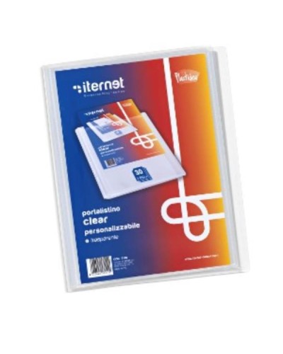 PORTALISTINI CLEAR PERSONALIZZABILE – 30 fogli