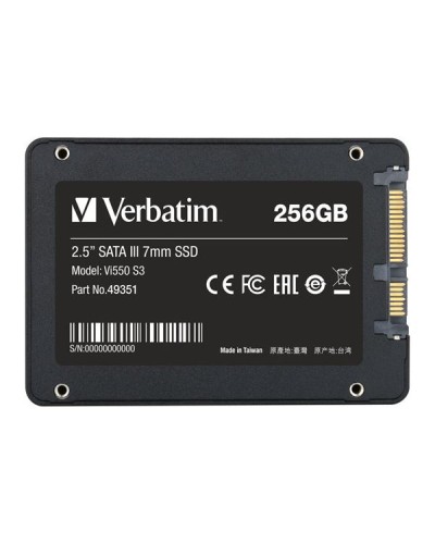 256GB SATA3 2.5 SSD 7MM  VI550