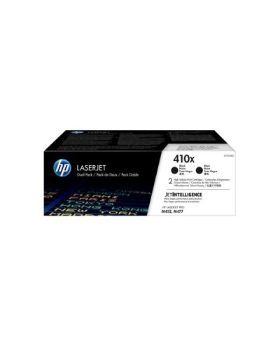 HP410X 2PACK HIGH YIELD BLACK TONER