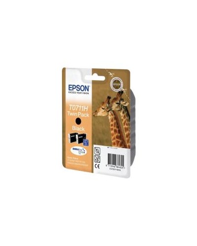 £TWIN PACK T0711H  2CART.NERO