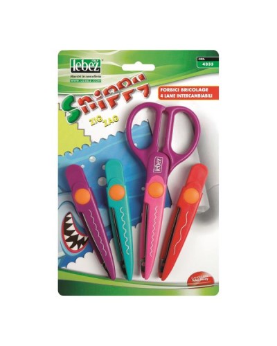 FORBICE SNIPPY ZIG-ZAG 4 IN 1