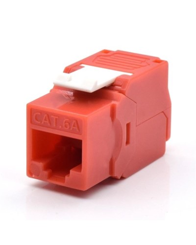 PRESA RJ45U CAT.6A  ROSSO