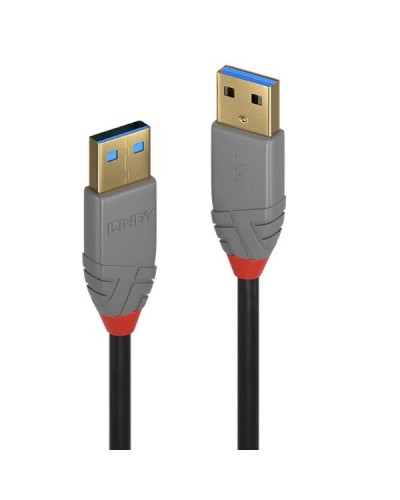 Cavo USB 3.2 Tipo A a A, 5 Gbit/s, Anthra Line, 0.5m