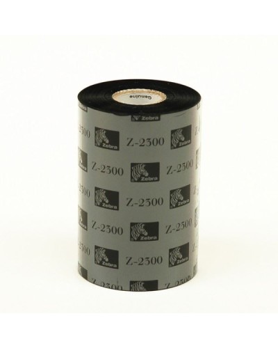 Zebra Ribbon Cera 83x450m per Stampanti Industriali