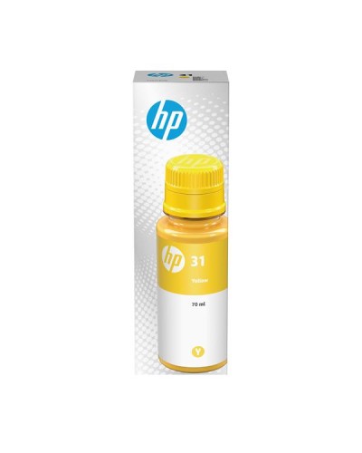 Flacone inchiostro giallo originale HP 31 da 70 ml