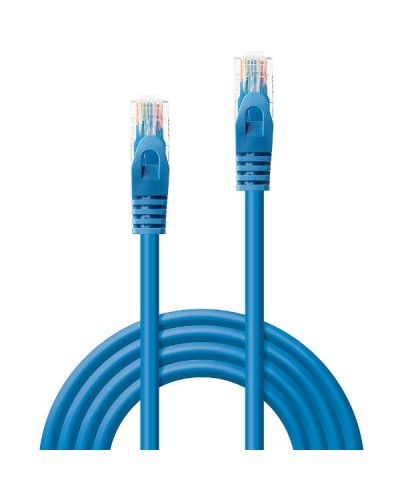Cavo di Rete Cat.6 U/UTP Blu, 0.3m