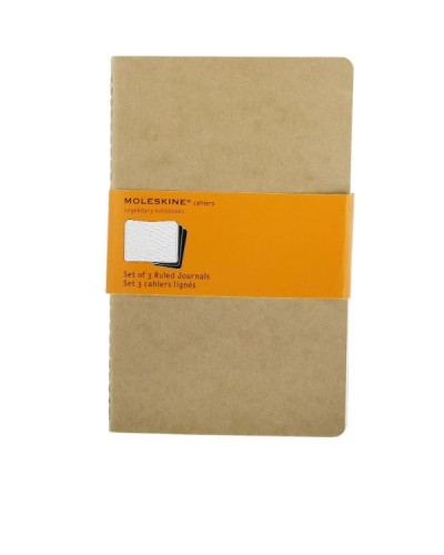 CF3CAHIERJOURNAL L KRAFTBROWN PLAIN