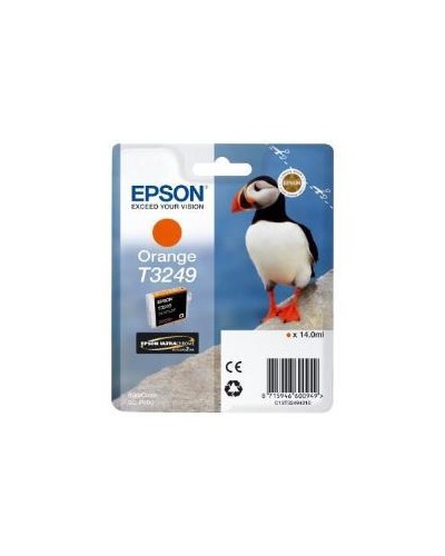 Cartuccia Inchiostro Puffin T3249 Arancione 14ml