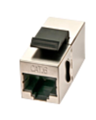 DOPPIA FEMMINA RJ45 CAT.6 KEYSTONE