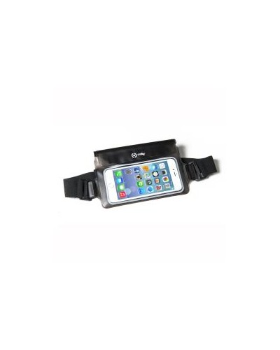 SPLASHBELT - Cintura elastica impermeabile compatibile con smartphone fino a 6.5" dimensione display, chiusura ermetica, certif