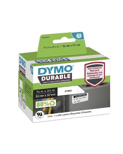 Etichette DYMO LW Durable 57x32mm Bianco Permanenti