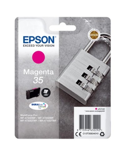 CARTUCCIA MAGENTA 35 LUCCHETTO