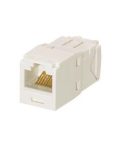 PRESA MINICOM RJ45U CAT.6 BIANCO