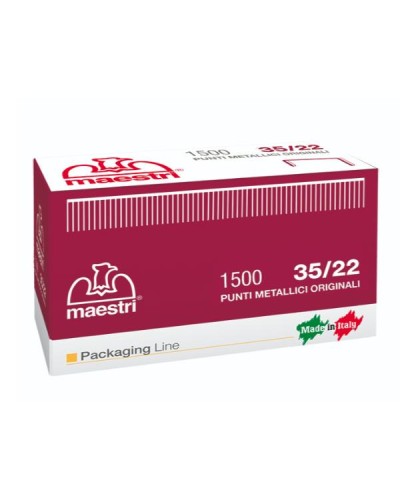 Punti metallici CF1500 serie 35/22