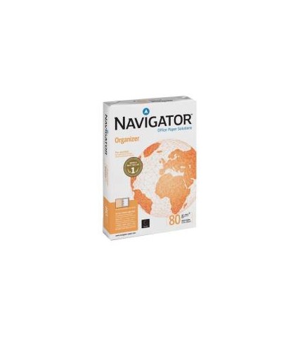 Carta Navigator Organizer 2 fori A4 80g/mq 500 fogli