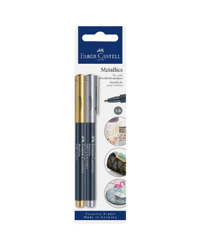 Blister marker metallics heart gold/nothing else metals
