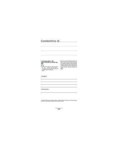 CF5REGISTRO VERBALI ASS CONDONIMI