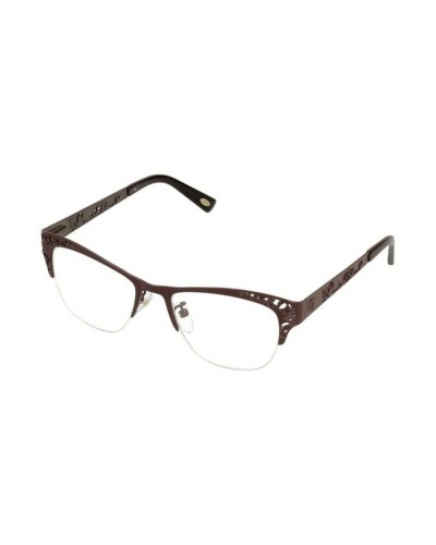Loewe VLW444M: Damenbrille Braun Schildpatt, Größe 51, Elegant
