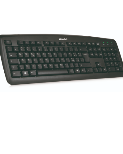 XKKITA2 Tastiera Business Italiana USB Black Soft Touch