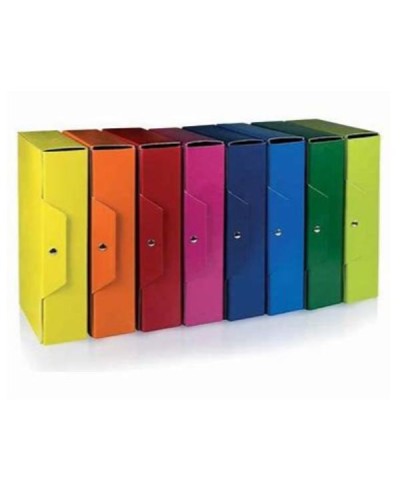 Cartelle Progetto Presspan Dorso 8 Rosso (5 Pezzi)