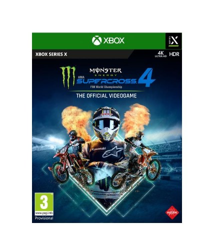 XBOX SX MONSTER ENERGY SUPERCROSS 4