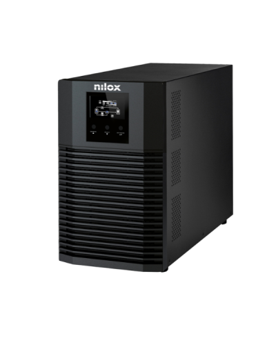NILOX TECH - UPS Premium ONLINE PRO 4500VA, capacità batteria 9Ah, Compatibilità con gruppo elettrogeno, display LED, Bypass 