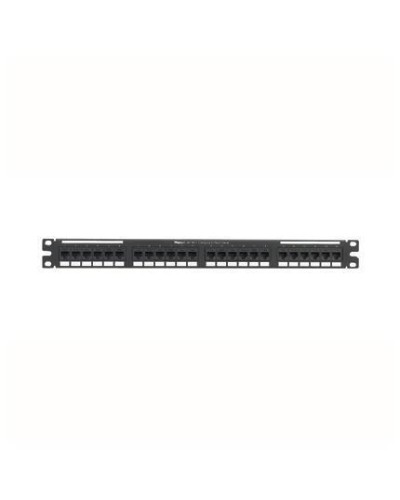 PANNELLO 1U CON 24 RJ45U CAT.6 NERO