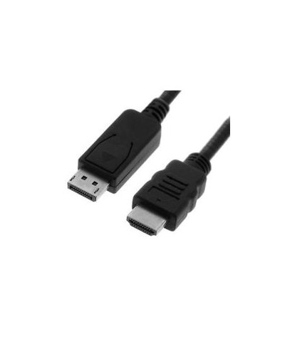 NILOX TECH - Cavo con connettore Display Port 20 pin a connettore HDMI, maschio a maschio, lunghezza cavo 1 mt