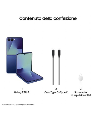 GALAXY Z FLIP7 12+256GB BLUE SHADOW