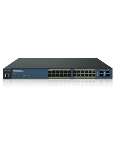EWS1200-28TFP - 24-Port Managed Gigabit 410W PoE+ Network Switch