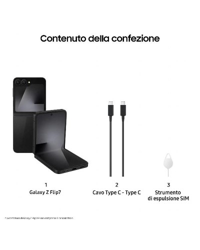 GALAXY Z FLIP7 FE 8+128GB BLACK