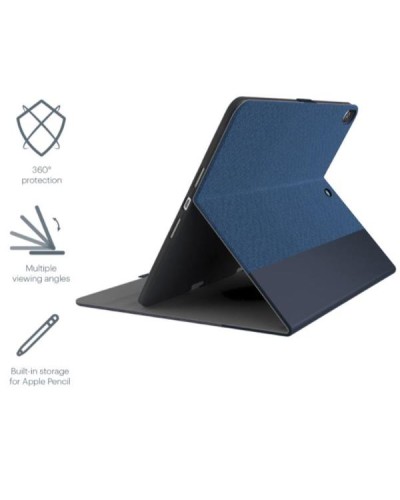 Custodia TekView con porta Apple pencil per iPad 10.2’'' - Navy/Blu