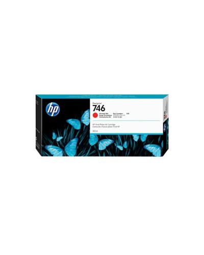 HP 746 300-ML CHROMATIC RED INK