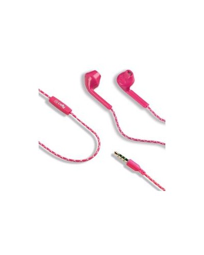 UP100 - Auricolare a filo stereo a goccia con jack 3,5 mm, remote control, microfono integrato con riduzione dei rumori, lunghe